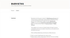 Desktop Screenshot of budvietas.com